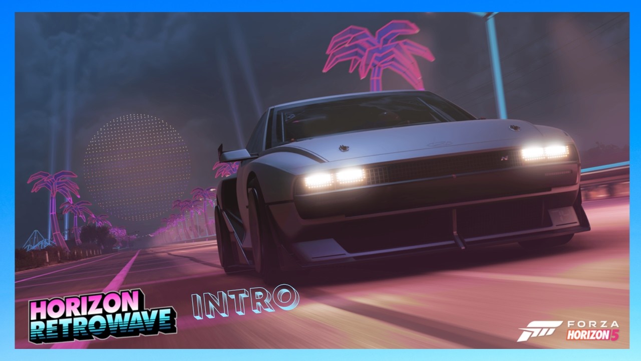 Retro Vibes Intro Video | forza horizon 5 #forzahorizon5