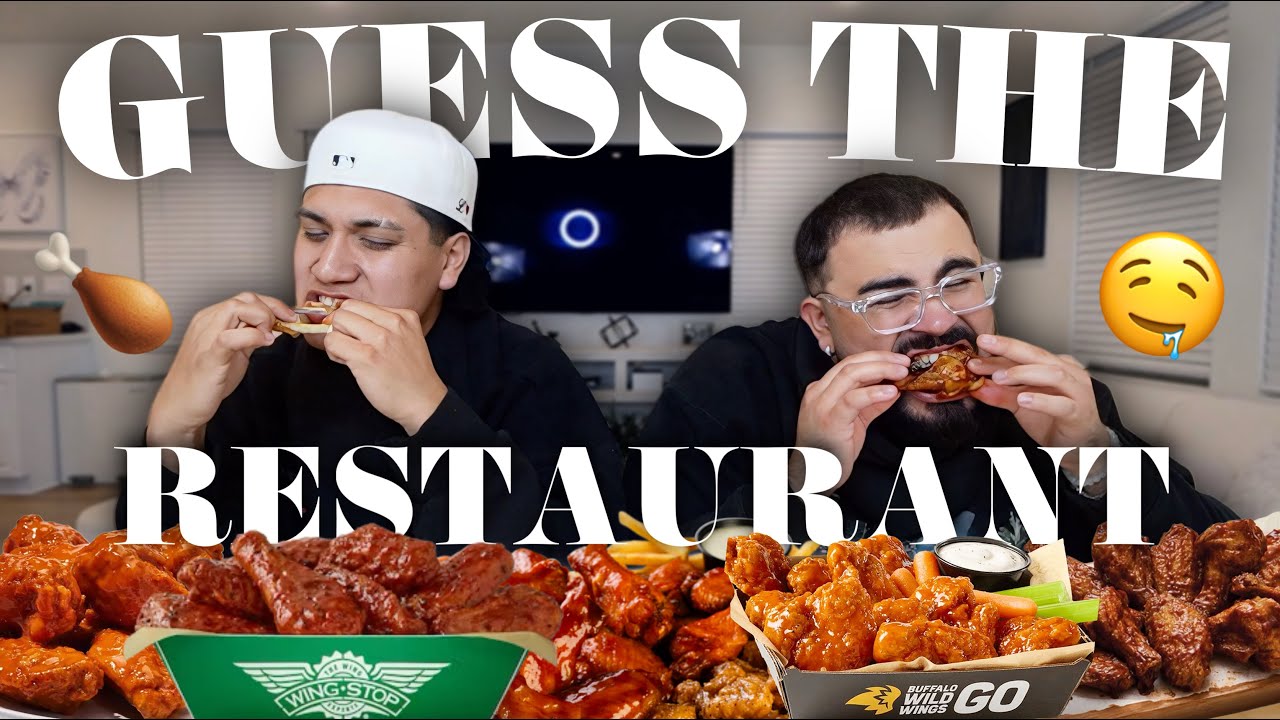 guess the restaurant… wing edition! 🍽️ (ft. Jorge Garcia)