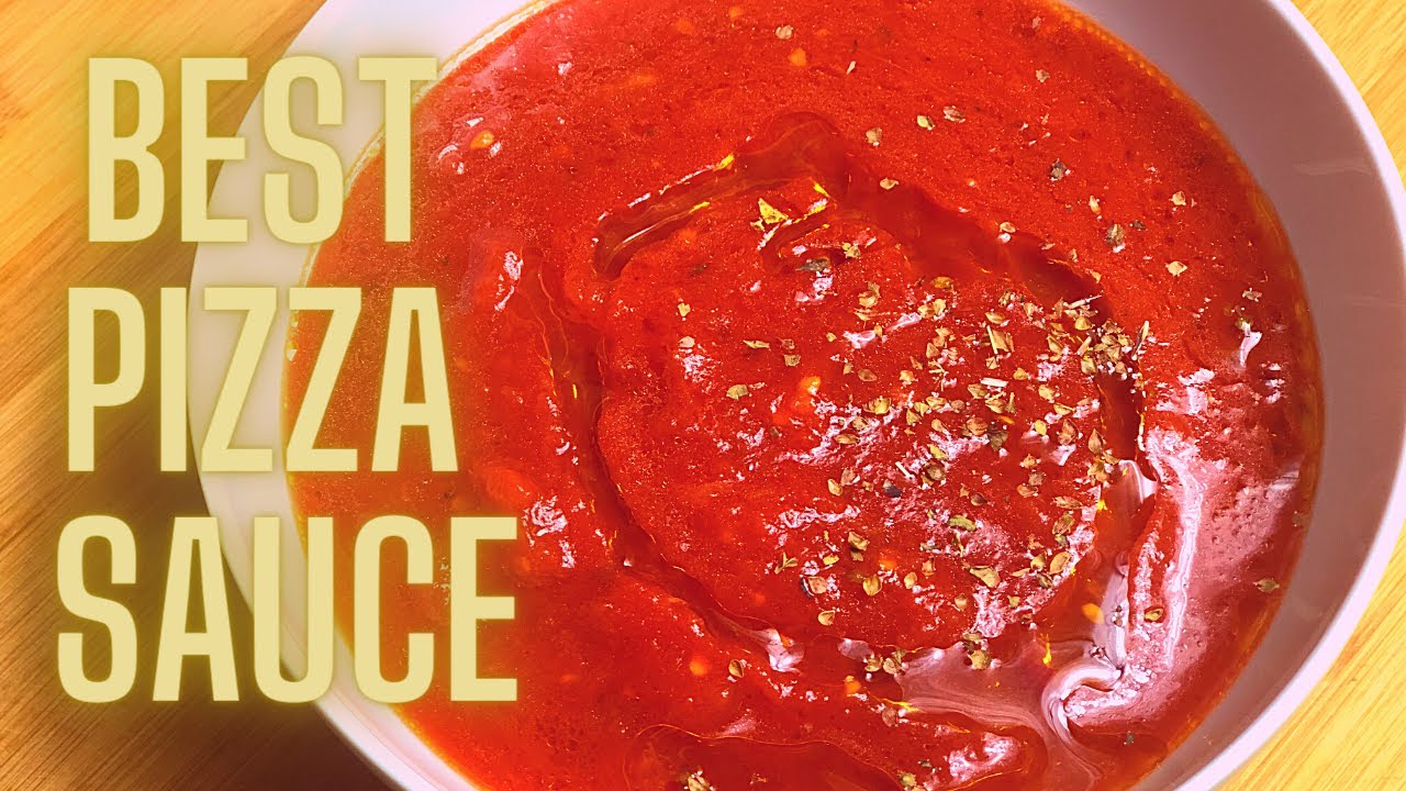 BEST Pizza Sauce Recipe at HOME!
