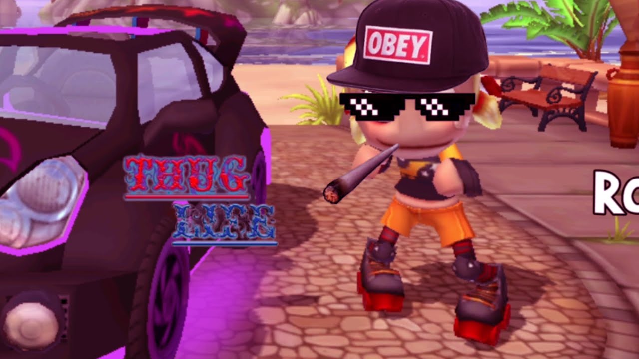 Roxie Roller Funny Moment - Beach Buggy Racing 2