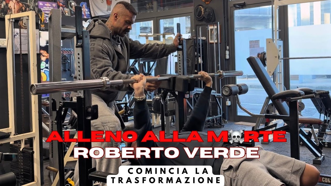 ALLENAMENTO ALLA M*RTE CON ROBERTO VERDE‼️
