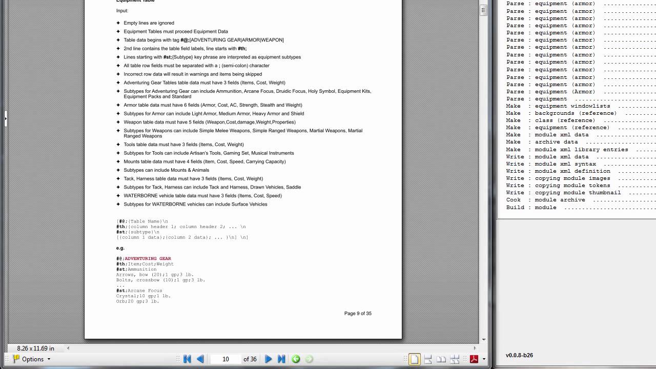 5E @ FG: PAR5E - Library Modules