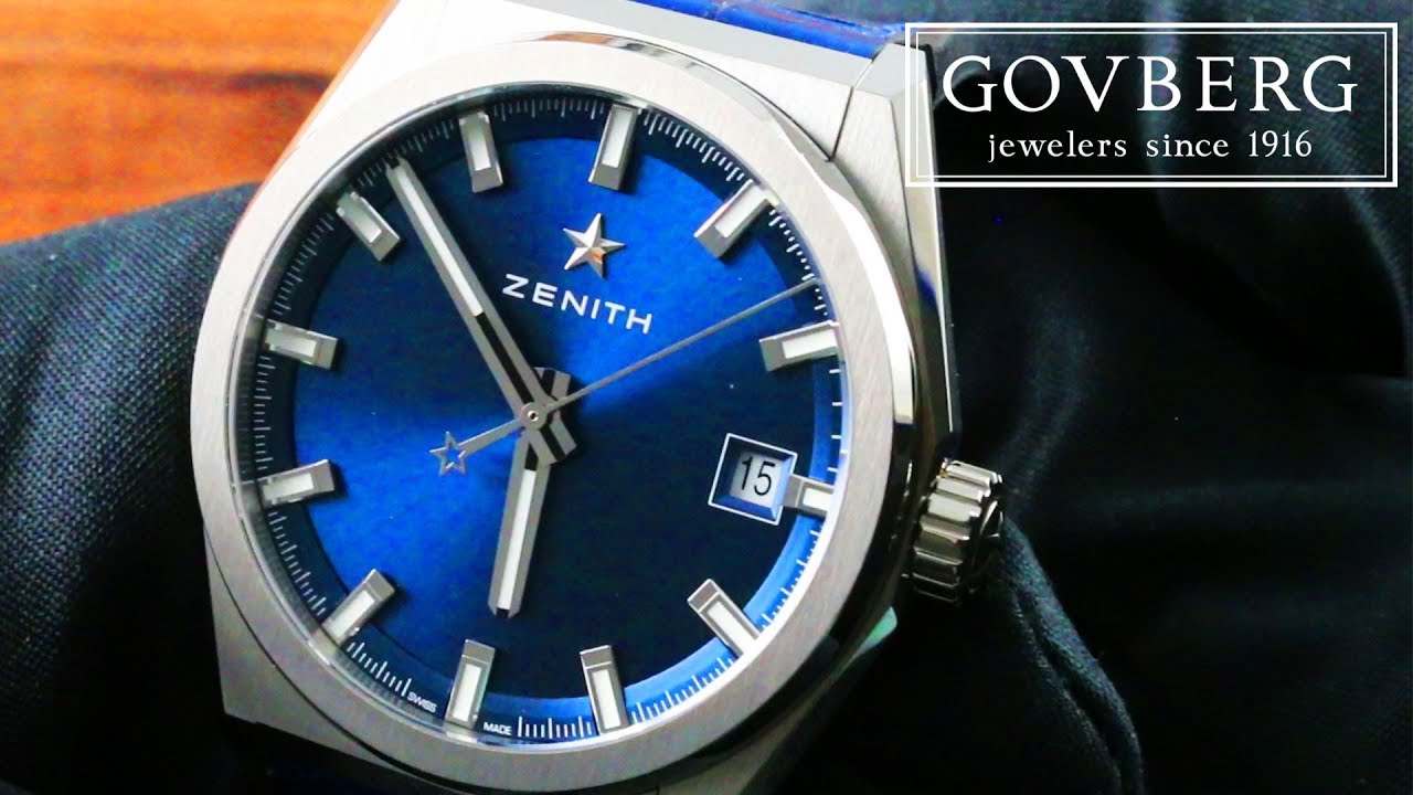 Zenith Defy Classic (95.9000.670/51.R584) Function & Care Guide