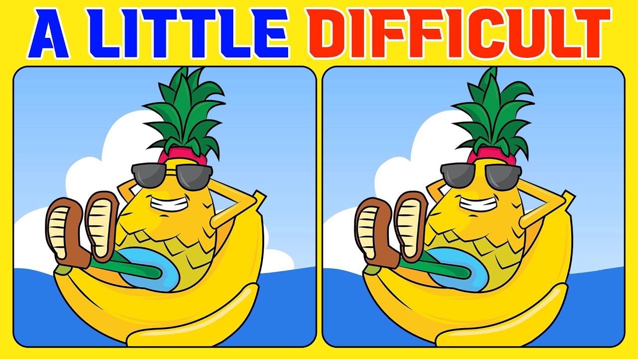 🧠🧩Spot the Difference | Brain Workout 《A Little Difficult》