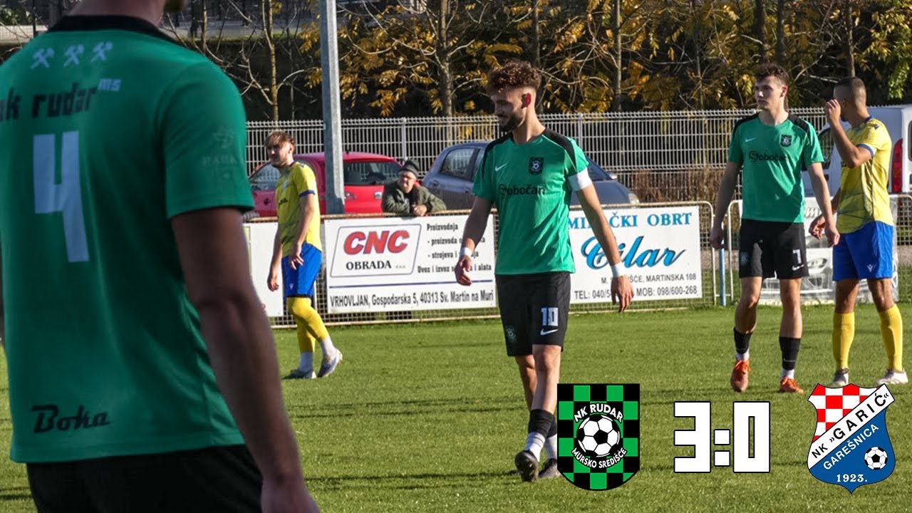 3.NL sjever (10.kolo): NK Rudar - Garić Gare&scaron;nica 3:0/25.10.2025.