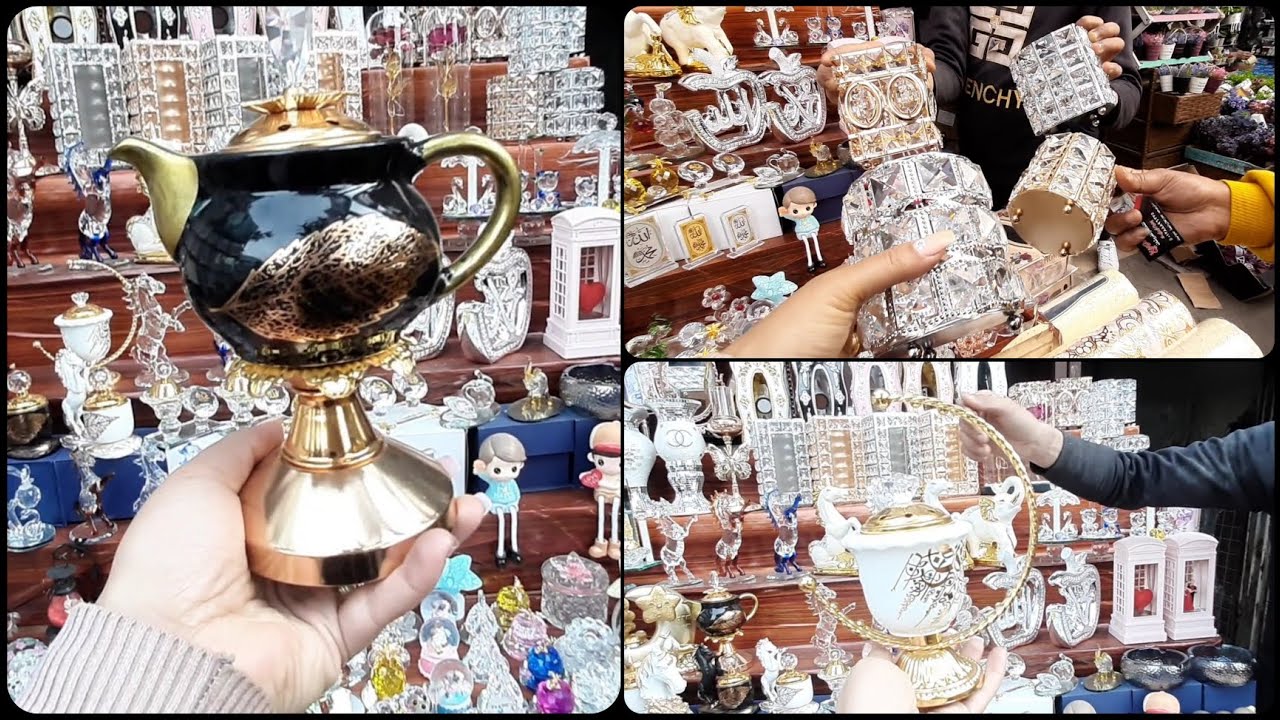 اشيك وارخص فرشة في شارع بورسعيد💥تحف انتيكات مباخر كريستالات وعلب مناديل وكل اللى يخطر على بالك