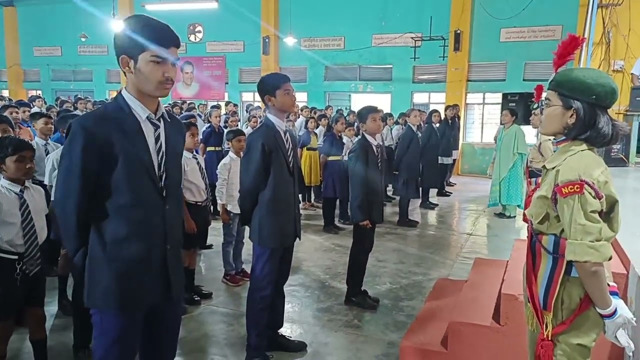 Morning Assembly Inspection by Panel Members in JNV Latur 2023 #jnv #navodaya