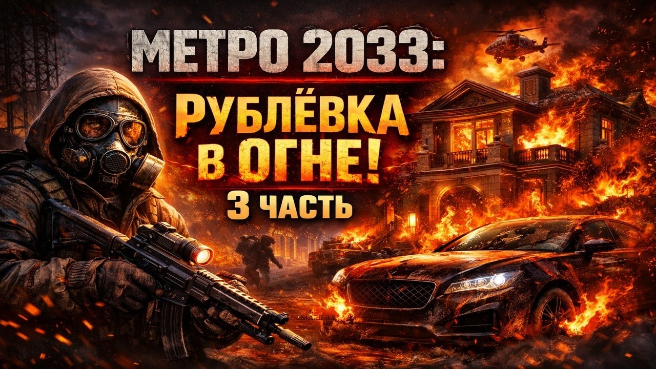 Метро 2033: рублевка в огне!  ЭТОТ ФИНАЛ ПЕРЕВЕРНУЛ ВСЁ! Томский, Корнилов и тайна Конструктора 3 Ч.