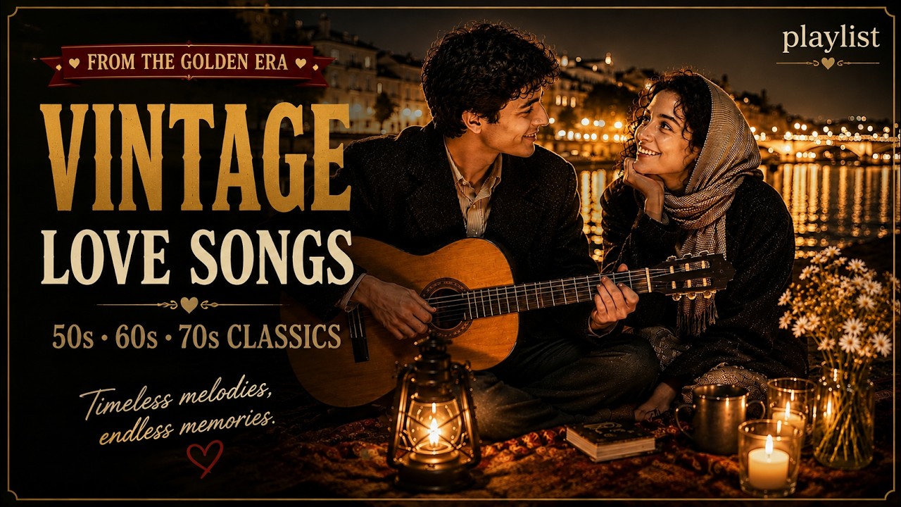 💝 Vintage Love Songs From the Golden Era | Timeless 50s, 60s & 70s Classics That Bring Back Memories