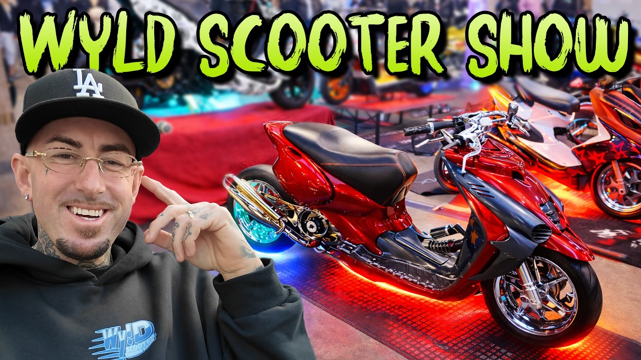 WYLD Scooter Tuning Show 2026 - Es war Crazy !