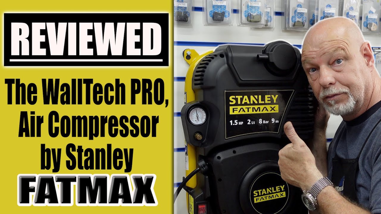 WALLTECH PRO, настенный компактный воздушный компрессор от Stanley «FATMAX»