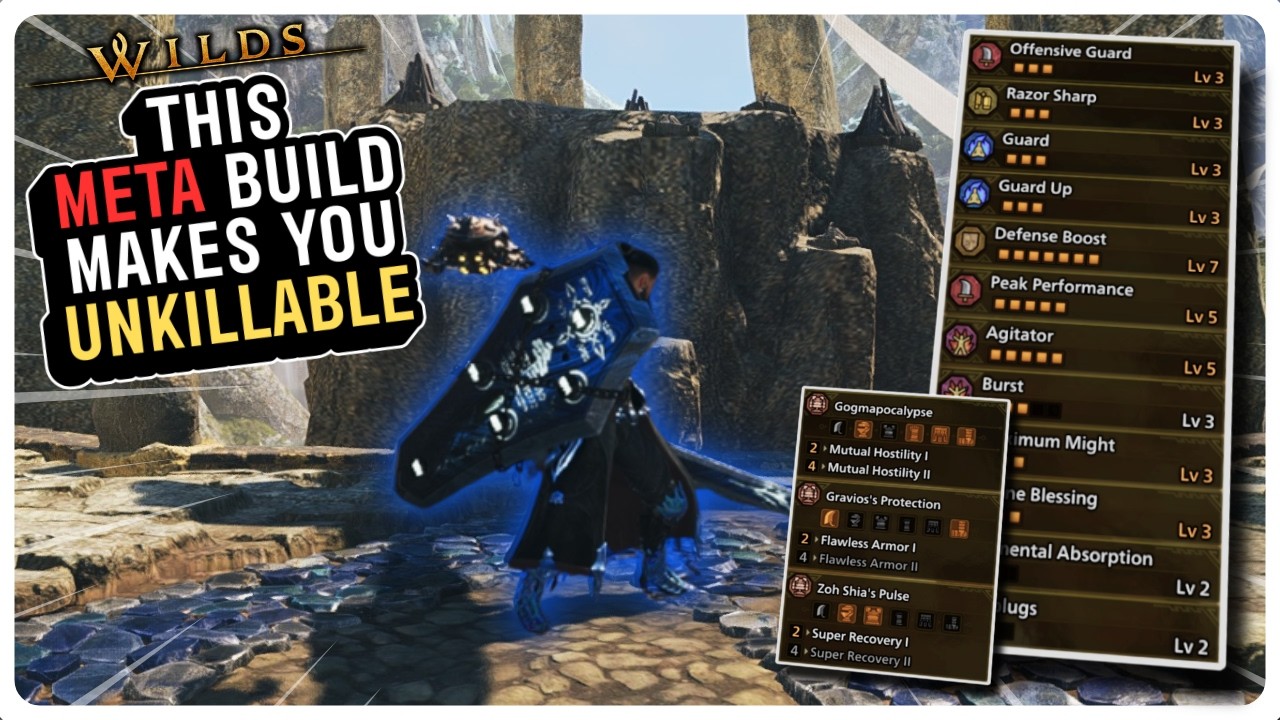 В Monster Hunter Wilds с этой неубиваемой сборкой на бессмертие ВСЕ ОРУЖИЕ становится невероятно ...