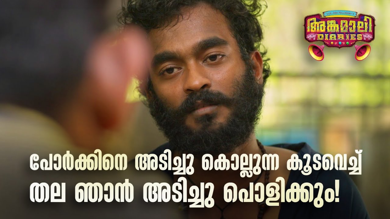 പോർക്കിനെ അടിച്ചു കൊല്ലുന്ന കൂടവെച്ച് തല ഞാൻ അടിച്ചു പൊളിക്കും| Angamali Diaries | അങ്കമാലി ഡയറീസ് |