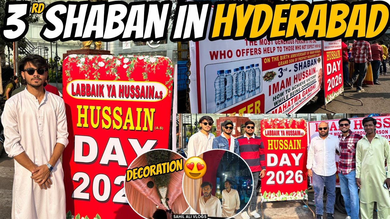 Water Distribution At Panjagutta Full Vlog❤| Ajj Sab Ashoorkhne Ke Zyrat kre😍