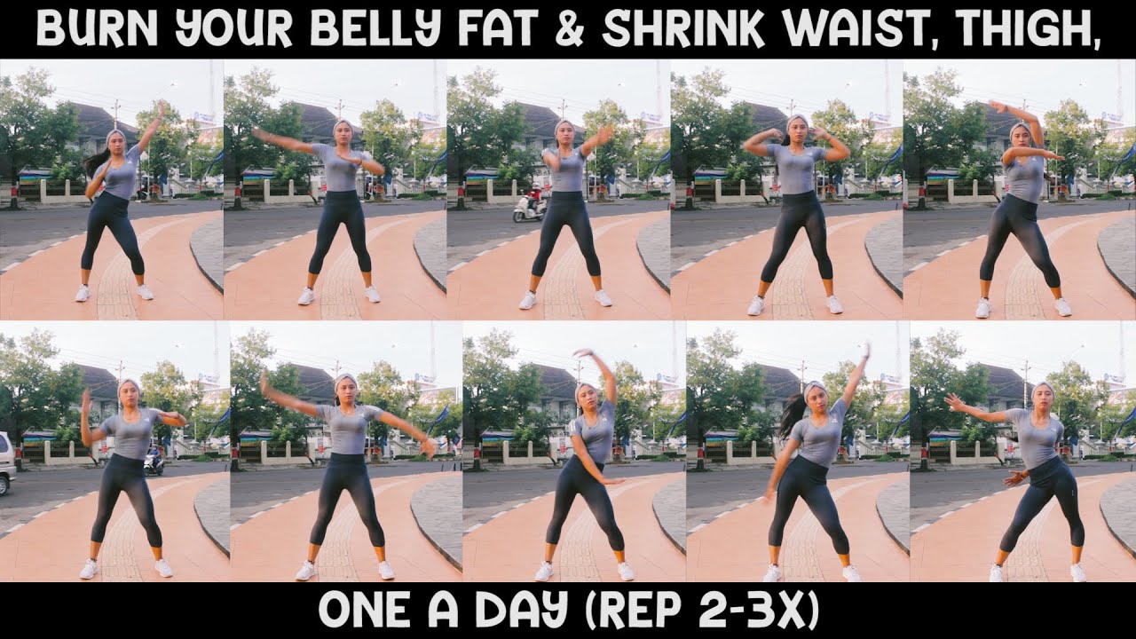 10 BURN YOUR BELLY FAT & SHRINK THIGH AEROBIC TABATA WORKOUT