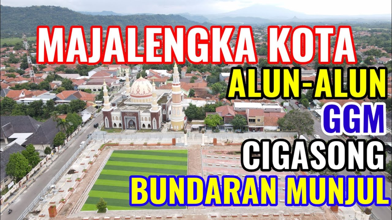 KOTA MAJALENGKA JAWA BARAT TERKINI (View Drone)