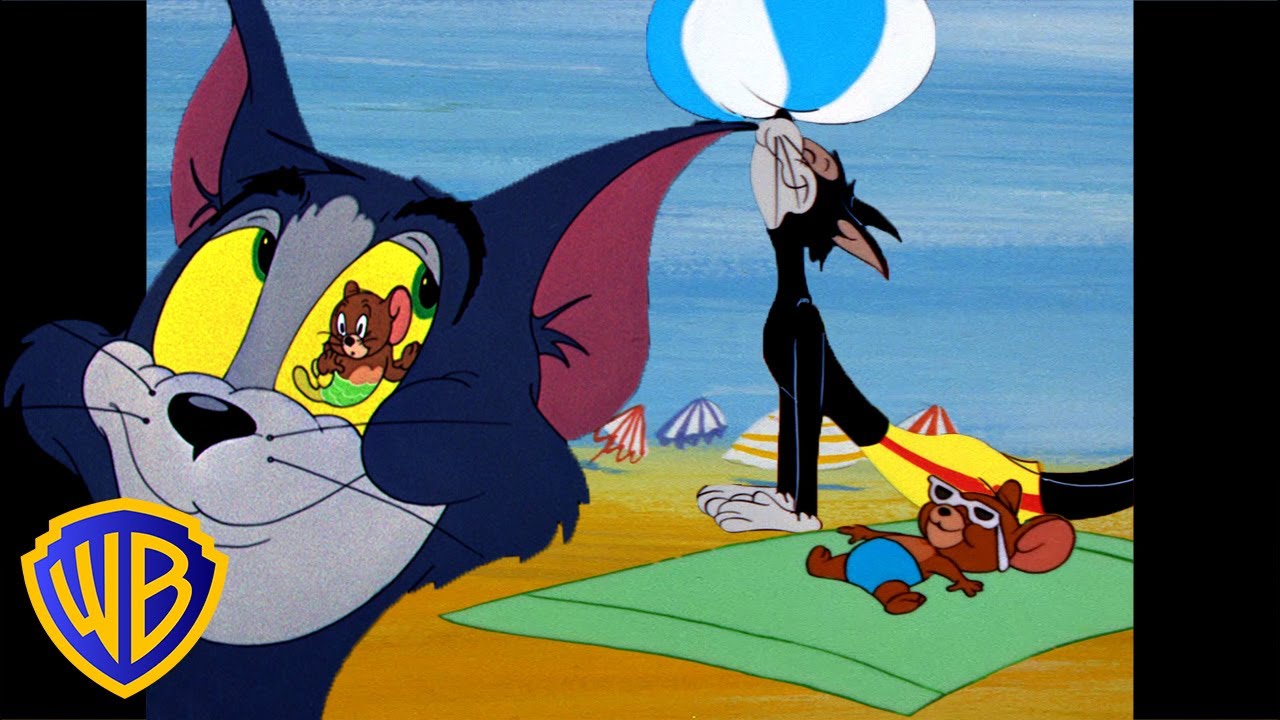 Tom i Jerry po polsku 🇵🇱 | Dzień na plaży! 🏝☀️ | @WBKidsInternational​