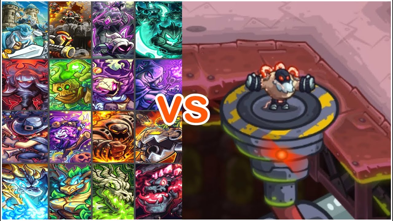Can Any Heroes defeat Darksteel Hulk? -Kingdom rush Alliance