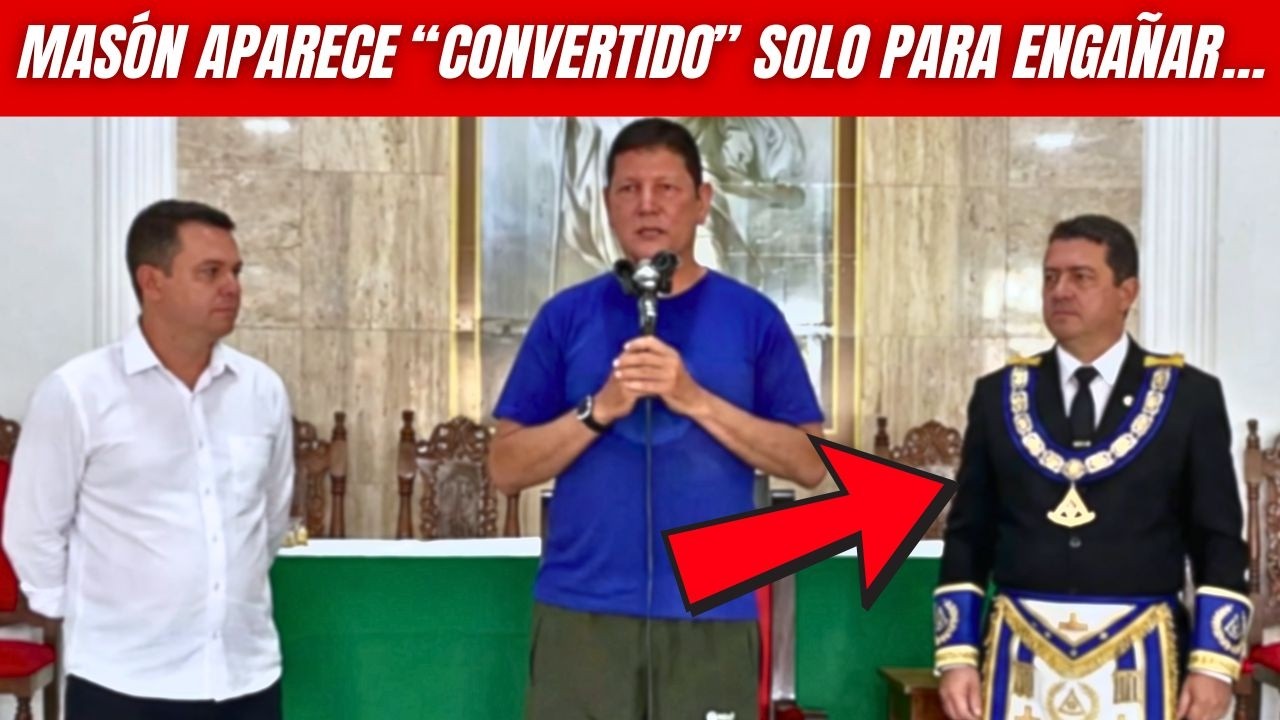 MASÓN aparece “convertido” solo p ENGAÑAR… pero Padre Luis Toro descubre FARSA y EXPONE AL INSTANTE
