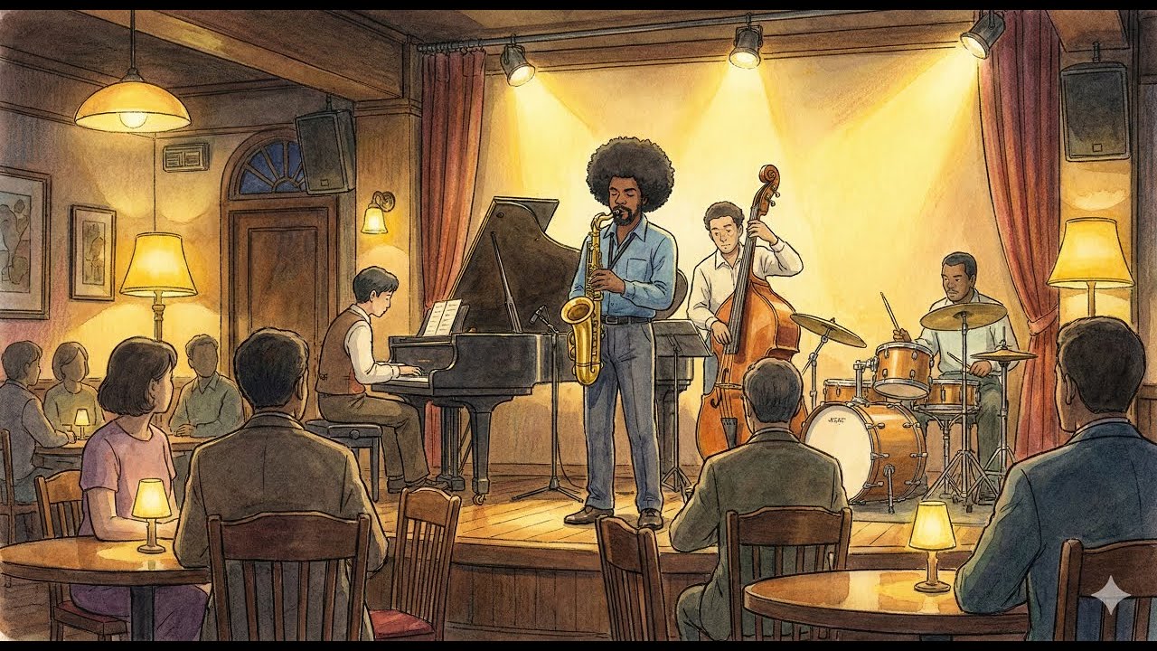 música Jazz Relajante - Duerme profundamente estudia lee y concéntrate con la mejor música Jazz