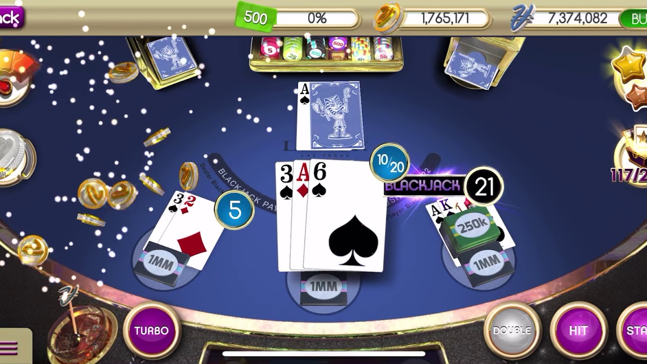 MyVEGAS Blackjack Max Level Nice run LP maker ☝️🎰💰
