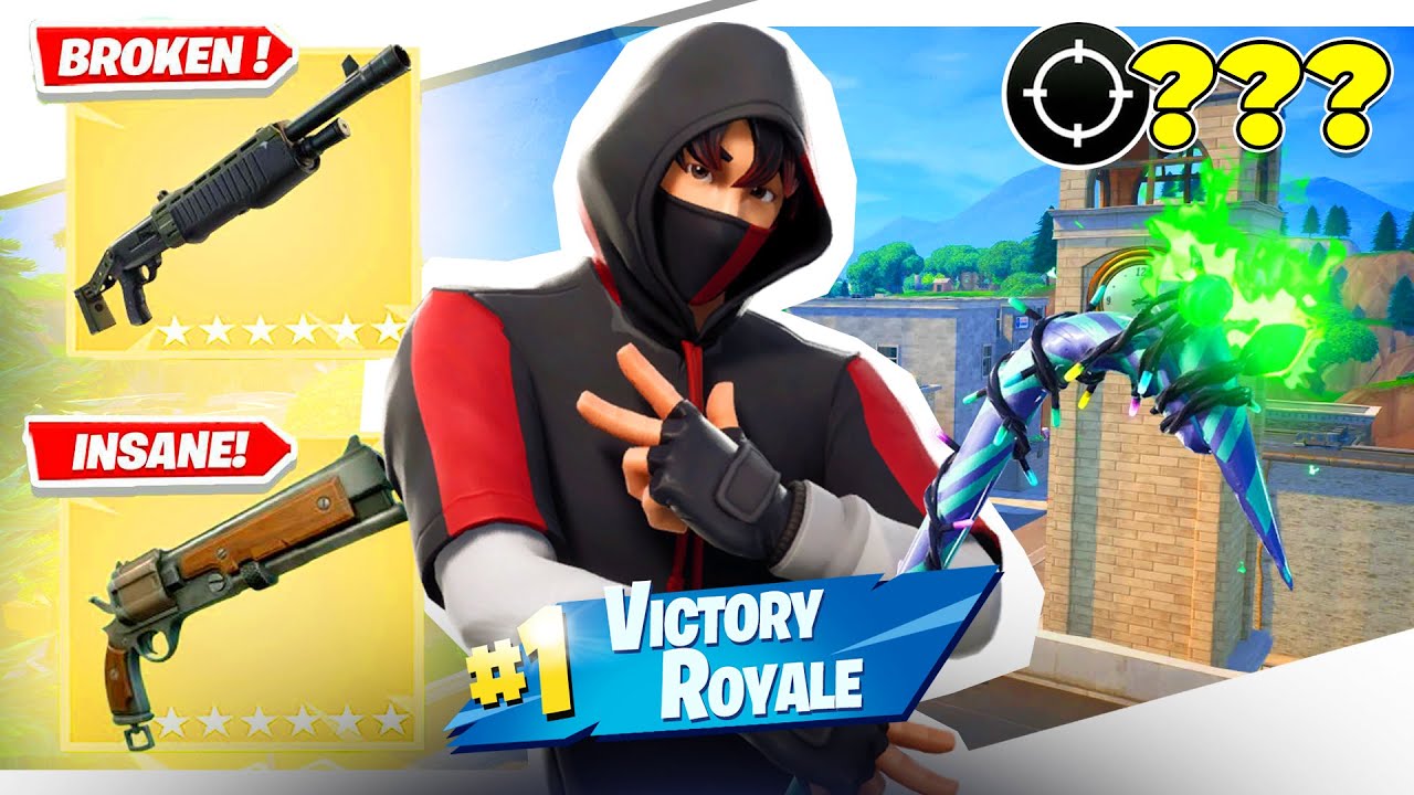 OG Fortnite Reload 16 Kill Gameplay *IKONIK SKIN* Legendary SPAZ Shotgun