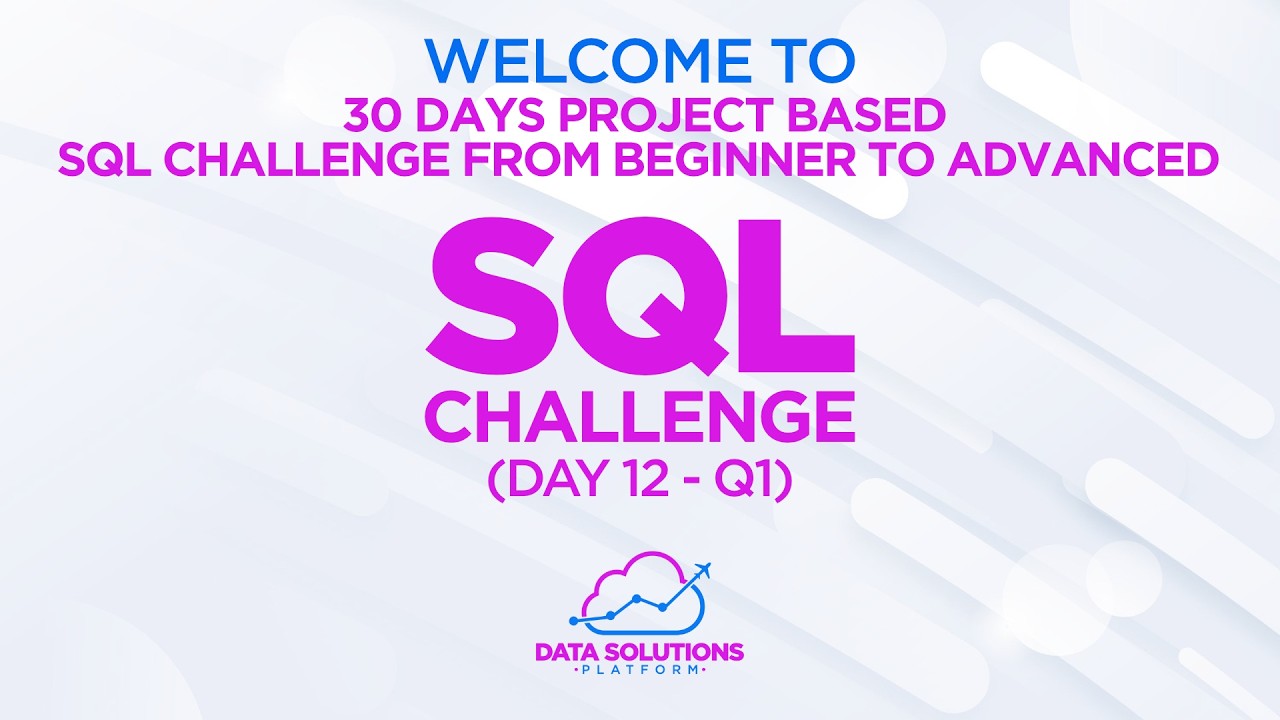 Day 12 SQL Challenge | Q1 Explained – COALESCE & Smart NULL Handling | 30‑Day SQL Project Series