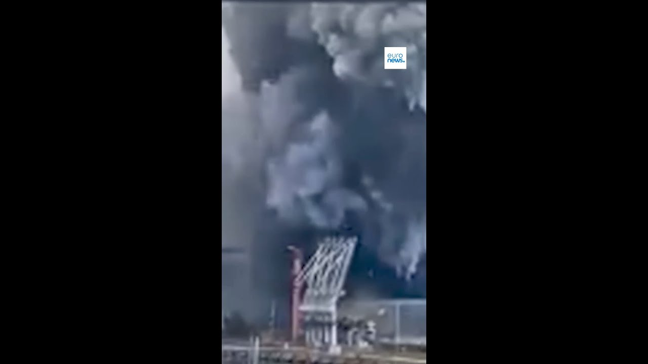 Naval drone explodes in the Romanian port of Constanta