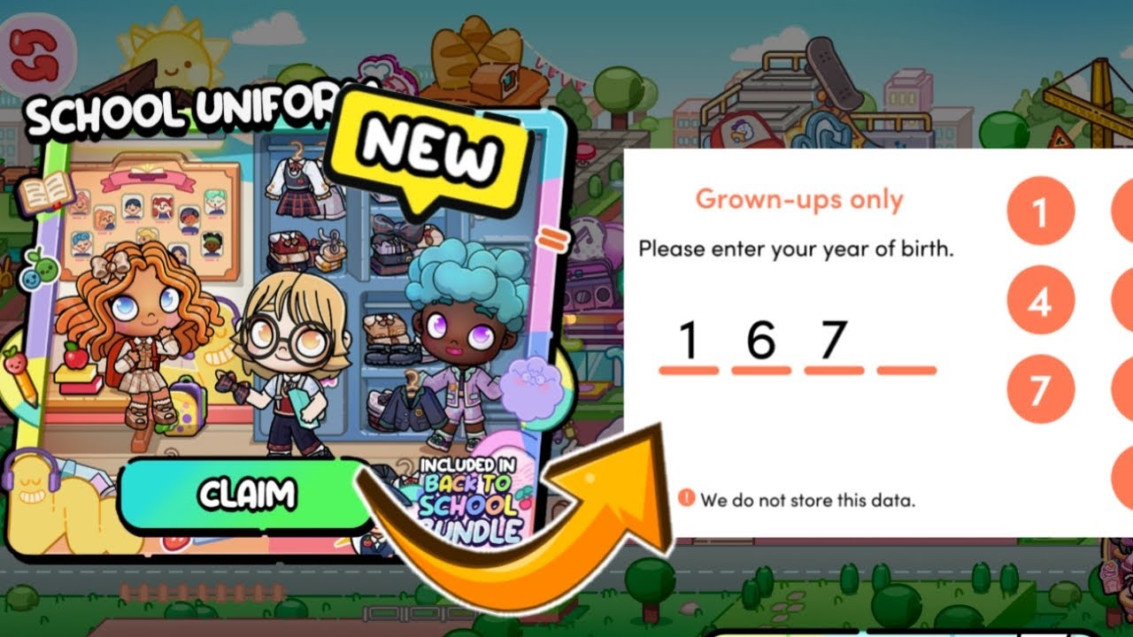 UNLOCK BACK TO SCHOOL BUNDLE SCHOOL UNIFORM ! AVATAR WORLD NEW PROMO CODES!