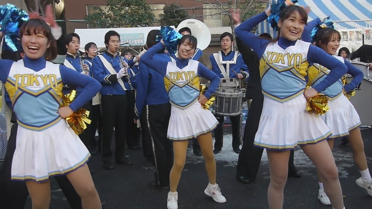 神田小川町雪だるまフェア2013 チャンスパターンメドレー 東京大学運動会応援団チアリーディング部KRANZ