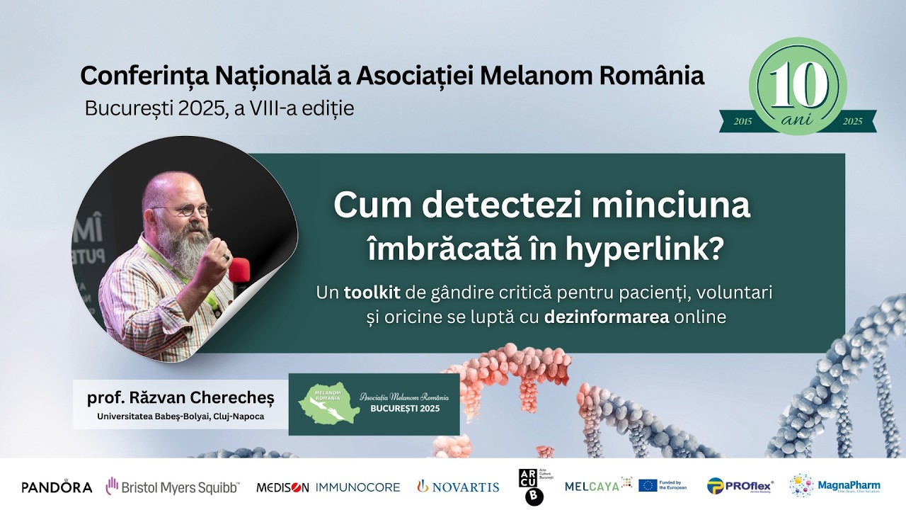 Cum detectezi minciuna îmbrăcată în hyperlink? - Prof. Răzvan Cherecheș