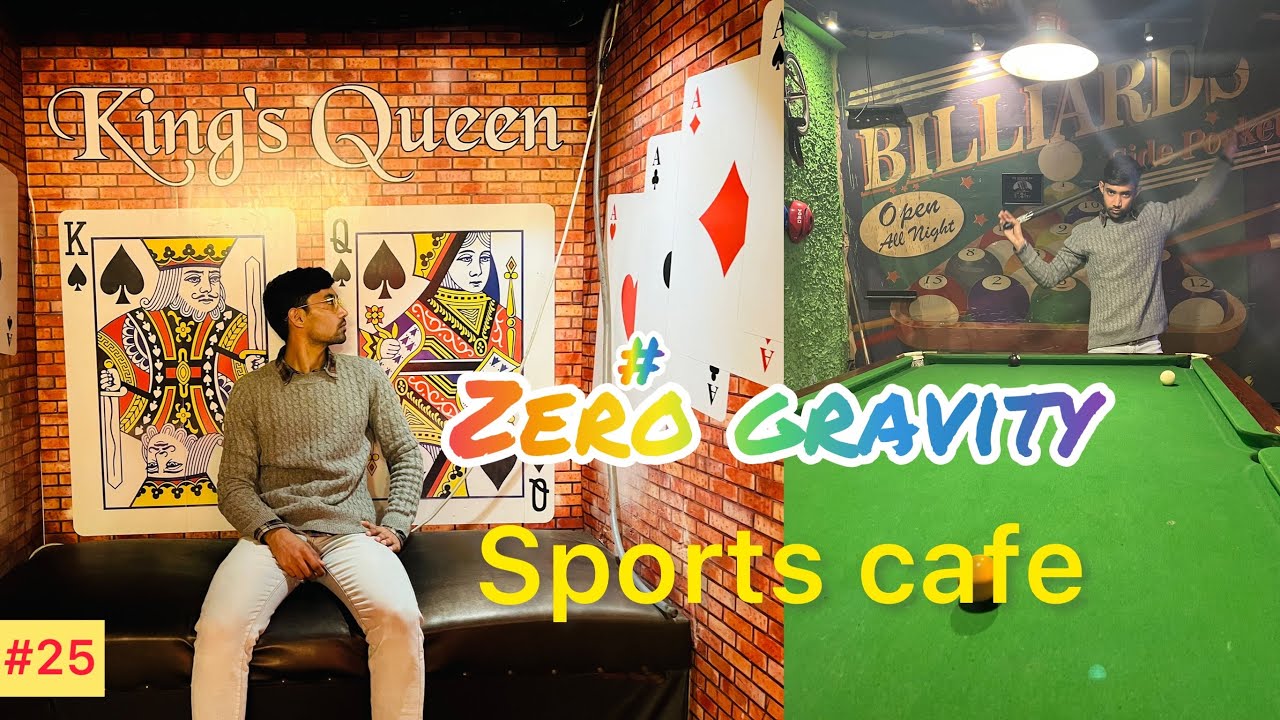 ZERO GRAVITY Sports Cafe #zerogravity #cafe #cafevlog #zerogravitygomtinagar  #lucknow #gomtinagar