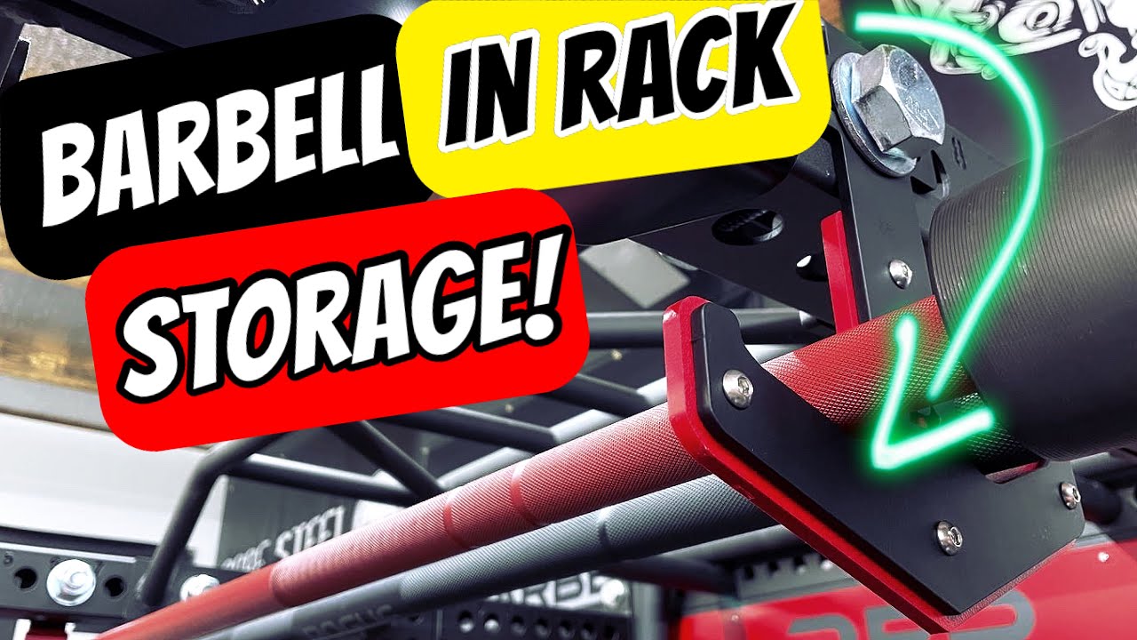 Home Gym barbell storage solutions! Introducing the Barbell Anchor!