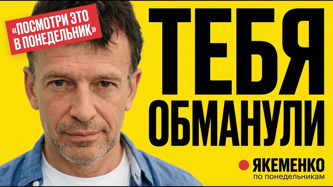 Эпоха великих закрытий: как перестать пользоваться чужими идеями | Якеменко по понедельникам