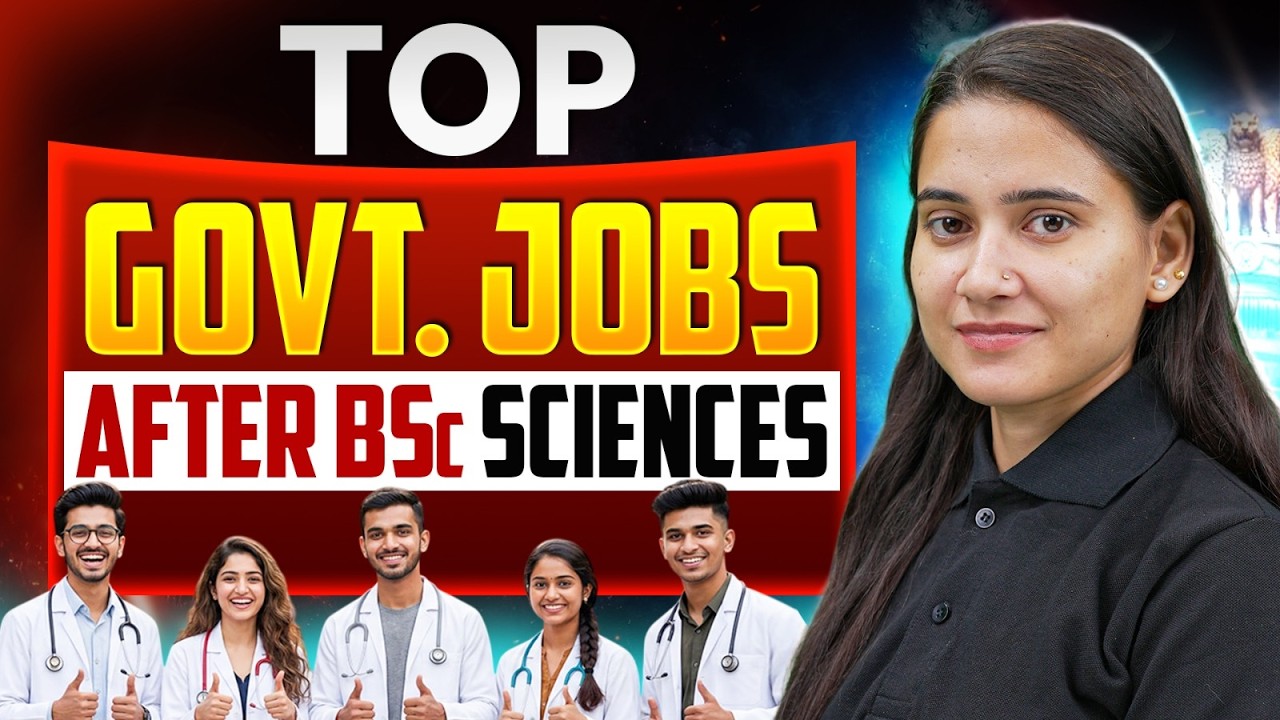 Top 10 Government Jobs After BSc Science 2026 | Government Jobs After BSc | Salary & Eligibility