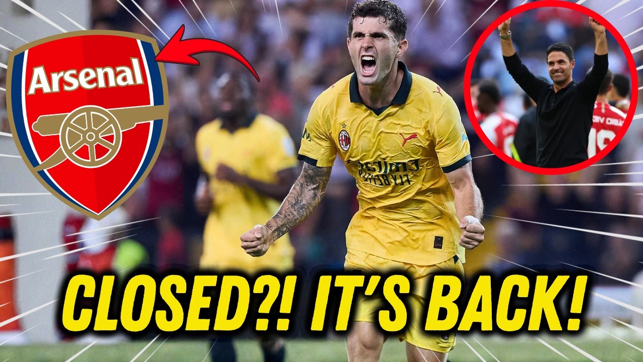 URGENT! PULISIC RETURNS TO THE PREMIER LEAGUE! ARSENAL FINALIZES THE DETAILS! ARSENAL NEWS