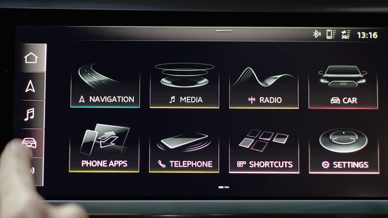 The new Audi A1 Sportback Infotainment system