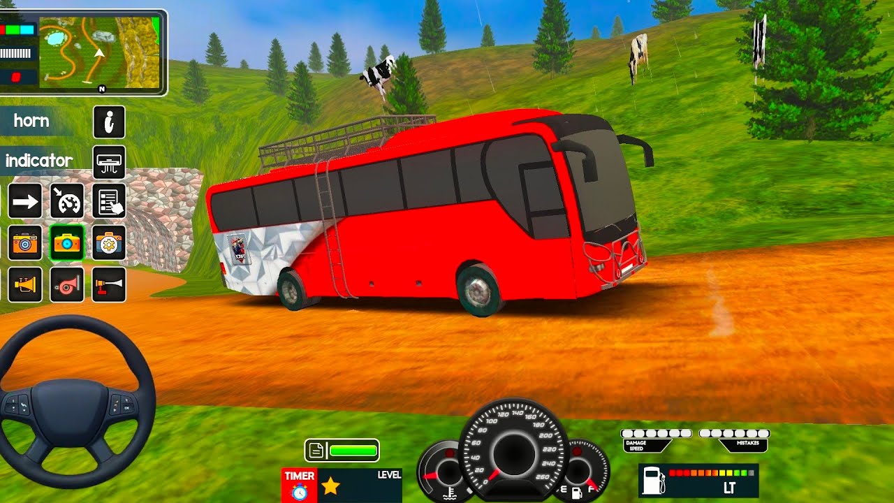 Coach Bus Simulator India Off-road Driving Bus Game | New Update 2026 Full Gaming Video Part #271🔥🥰