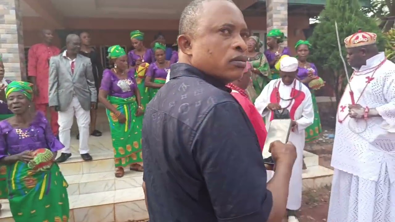 CONFERMENT OF CHIEFTAINCY TITLE TO ELDER IFEANYI ALIEMEKE IN IDUMUODIN IGBANKE