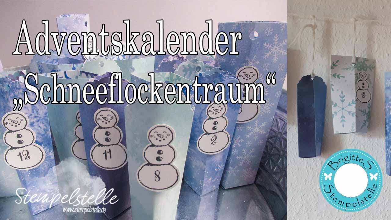 Adventskalender Schneeflockentraum #stampinup