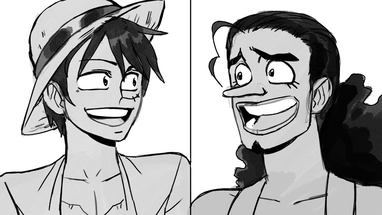 Luffy and Usopp's Guys Love (Animatic)