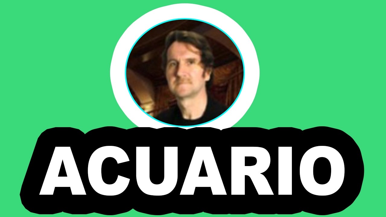 ACUARIO, ALGUIEN TE OBSERVA Y SE PONE LOCO PORQUE NO PUEDE HACER NADA, PORQUÉ