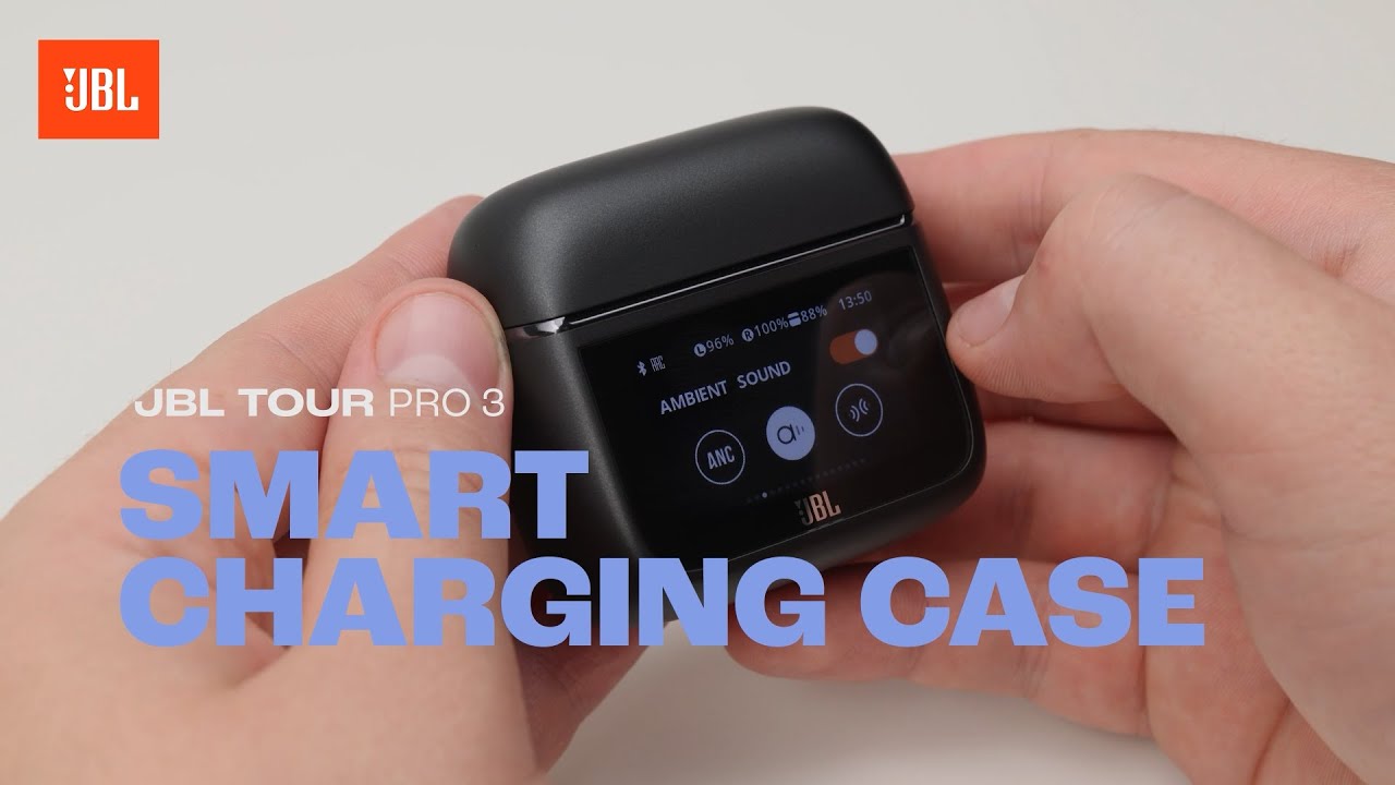 JBL | Tour Pro 3:  Discover the next-gen Smart Charging Case