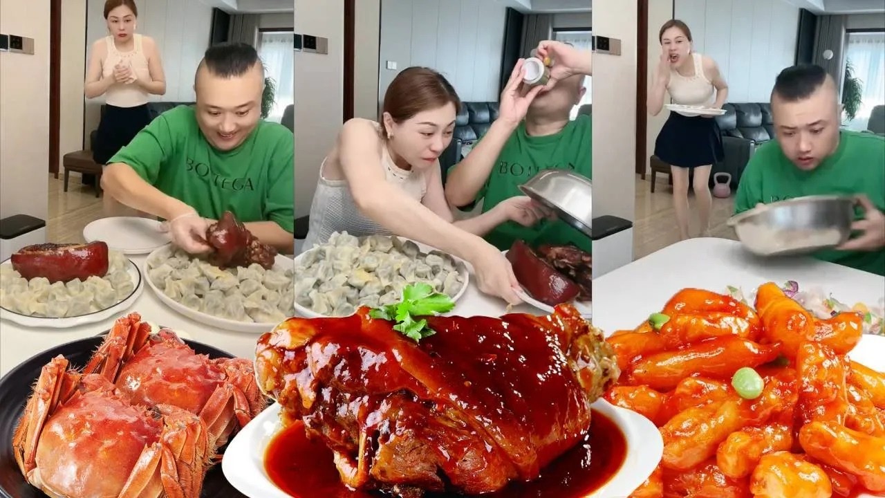 自私老公霸吃梅菜扣肉，偷偷放料搞点小惩罚，太解气了