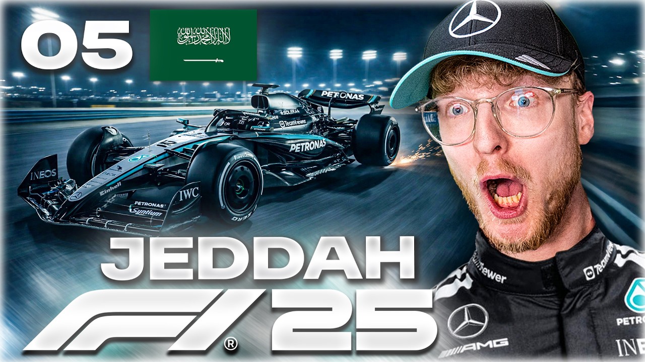 ⚡️F1 JEDDAH GP in der MERCEDES 110er KARRIERE - 48h STREAM zum F1 SEASON START 06.03-08.03