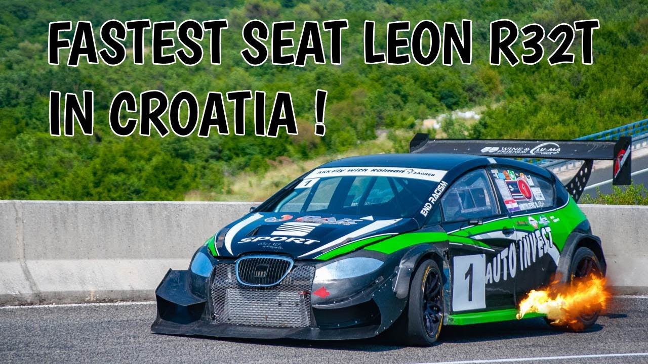 700hp Seat Leon R32 turbo - Fastest car in CROATIA - Dejan Dimitrijević