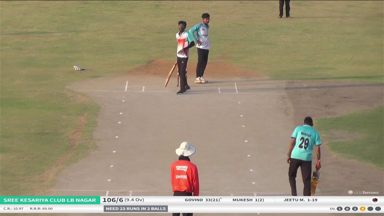 Gold Star Hyderabad VS Sree Kesariya Club LB Nagar