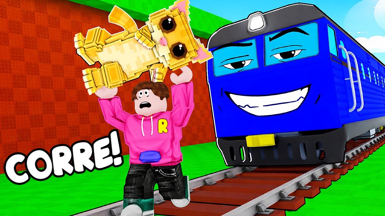 Saltamos de un TREN en MOVIMIENTO por BRAINROTS 😭🙏