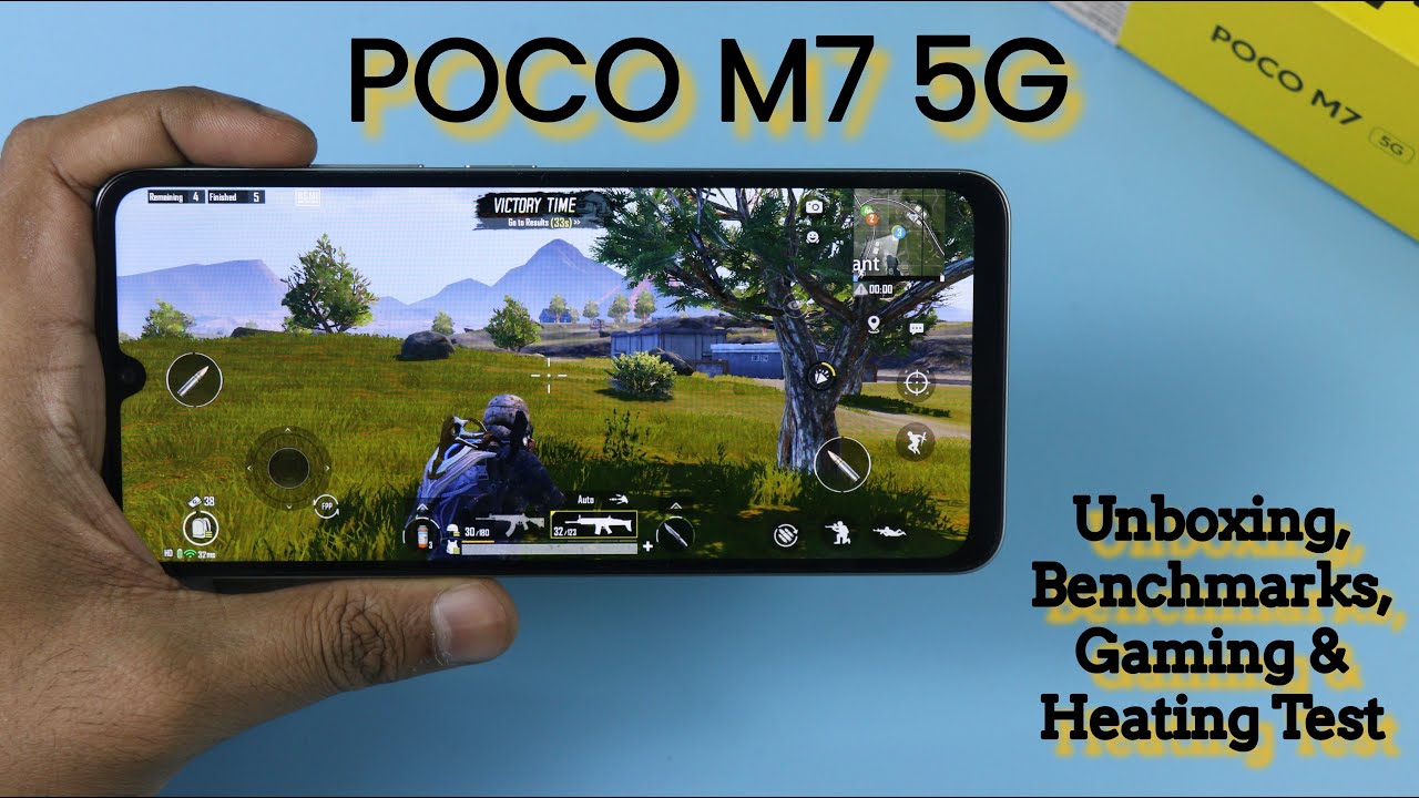 POCO M7 5G - Unboxing, Benchmarks, Gaming & Heating Test Explained!