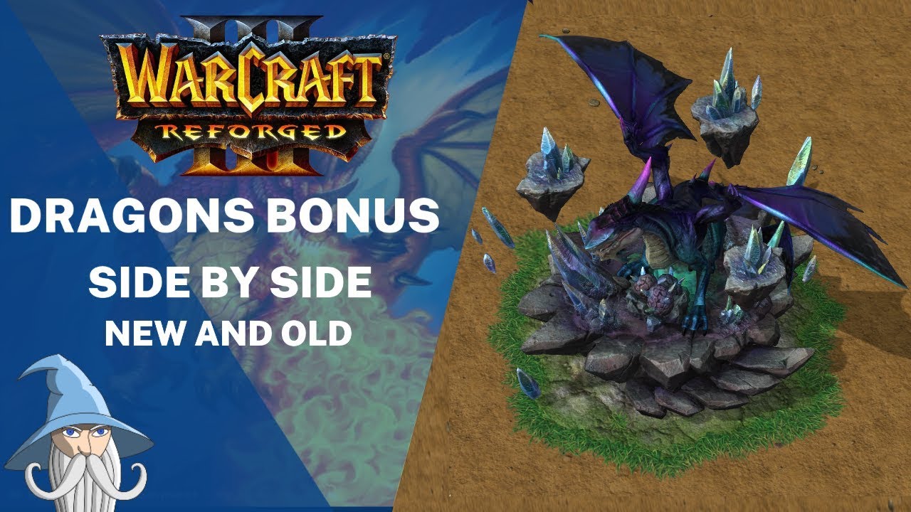 Bonus - Dragon Models Comparison (Reforged vs Classic) | Warcraft 3 Reforged Beta